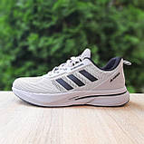 Літні текстильні сірі Чоловічі кросівки Adidas Climacool Lightstrike Pro Адідас Клімакулл, фото 5