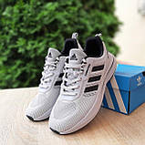 Літні текстильні сірі Чоловічі кросівки Adidas Climacool Lightstrike Pro Адідас Клімакулл, фото 10
