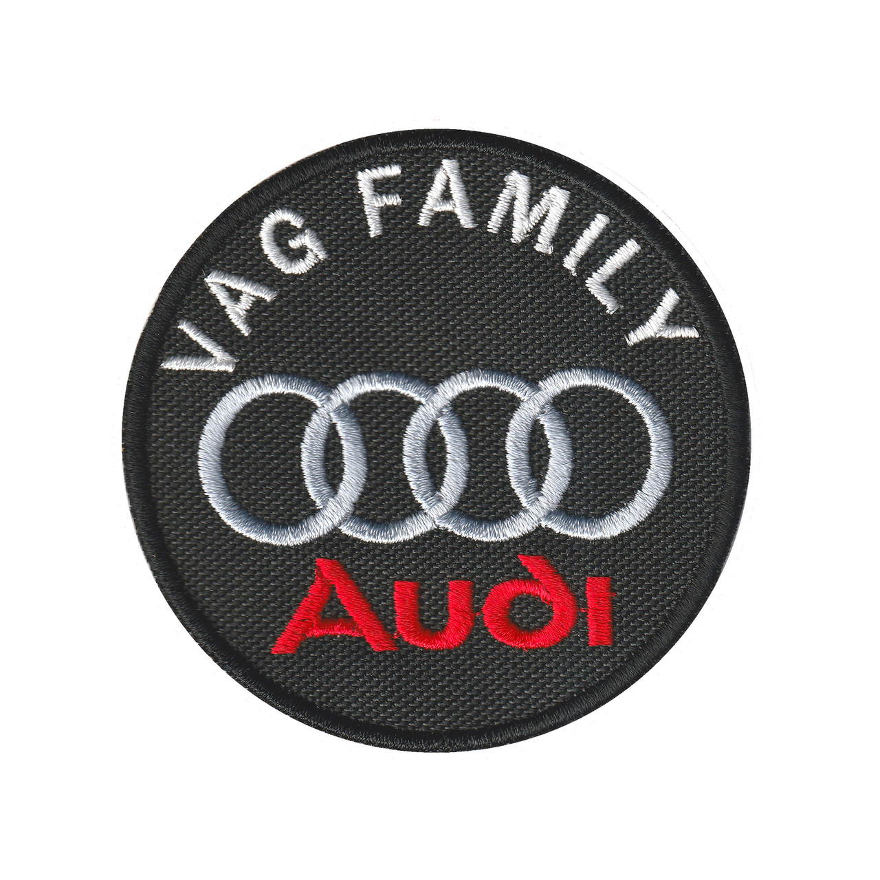 Вишитий шеврон “VAG FAMILY [AUDI]​​​​​​​” на липучці