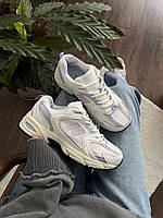 Жіночі шкіряні кросівки New Balance 530 'Sea Salt December Sky' / Демісезонні Нью Беланс 530