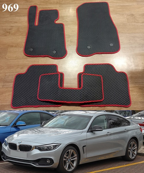 Килимки ЕВА в салон BMW 4 F36 Gran Coupé '14-20