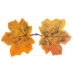 Штучне кленове листя "Золота осінь", помаранчеве, 250 г Solar Moon