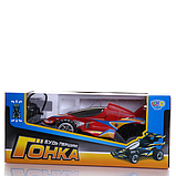 Машина на радіокеруванні Гоночний болід гумові колеса працює від акумулятора 29-13-16см (M 0360 U/R), фото 4