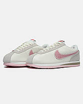 Жіночі кросівки Nike Cortez Valentine’s Day White Pink — модний дизайн, легкість та стиль, фото 5