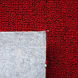 Ковролін Туреччина Carat 137 червоний - ширина 3 метри, фото 5