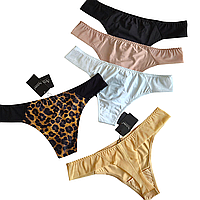 Трусики стрінги  Acousma з сіточкою 1 шт Розміри M L XL