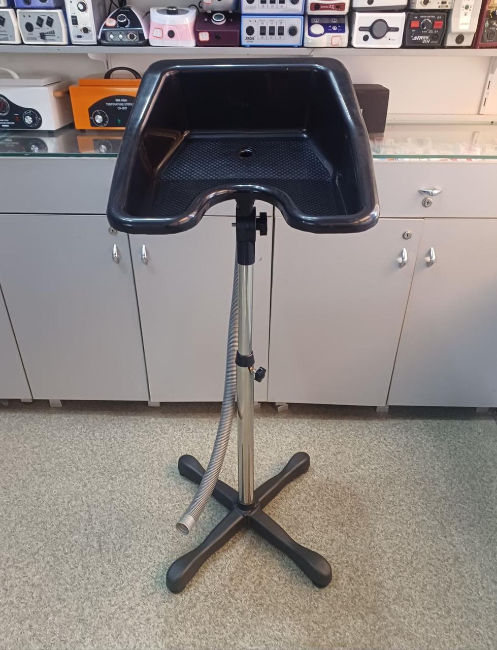 Мийка перукарська пластикова чорна, T0102