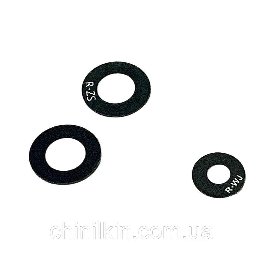 Скло камери для Vivo V23 5G (комплект) Black, фото 1