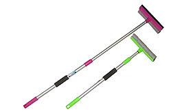 Популярний! Стяжка для миття скла 951712 58-88см ручка-телескоп складана - Краща якість тільки на Nukleon.com.ua