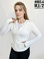 Жіночий рашгард на блискавці розмірний ряд M L