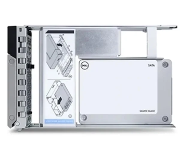 Серверний диск Dell 480GB SSD 512e 2.5 in 3.5 Read Intensive Hot-Plug, фото 1