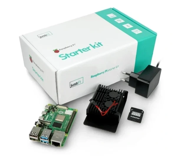 Неттоп Raspberry Pi Zestaw 4B WiFi 2GB RAM, 32GB, akces. 2 went., фото 1