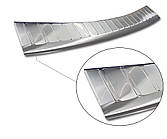 Захисна накладка на задній бампер для PEUGEOT 508 I SW 2011-2014, FL2014-2018 /нерж.сталь/