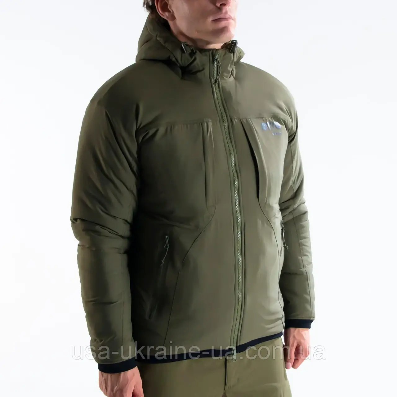 Тактична куртка Otte Gear HT Insulated Hooded Parka колір Black, Ranger Green, фото 1