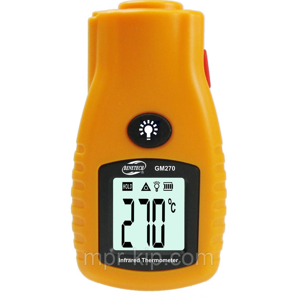 Пірометр Benetech GM270 (від - 32 до +280 oC) (8:1)