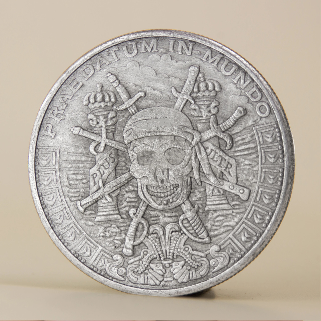 Сувенір монета 1 долар США "praedatum in mundo". «Іспанський долар», фото 1