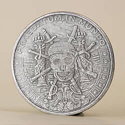 Сувенір монета 1 долар США "praedatum in mundo". «Іспанський долар»