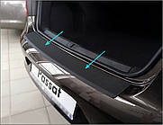 Захисна накладка заднього бампера для Volkswagen Passat B7 седан 2010-2015
