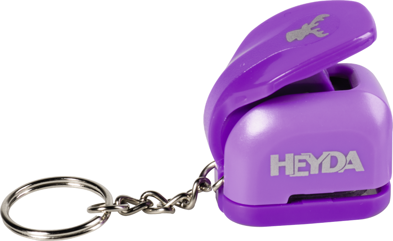 Діркопробивач фігурний міні Heyda лось 1 см бузковий 203687688
