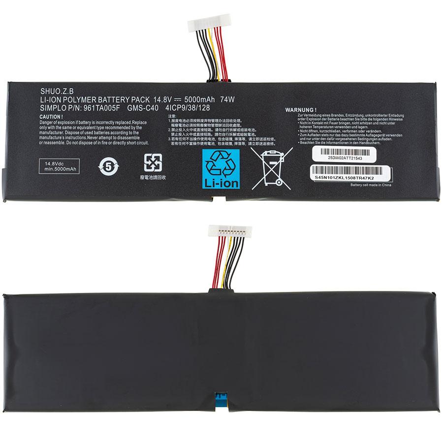 Батарея для ноутбука RAZER 961TA005F (Blade Pro 17, Blade Pro 2015) 14.5V 5000mAh 74 Wh Black, фото 1