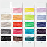 Пряжа шнурок бавовняний Dream Filpucci лайм неон, 100 грамів, фото 2