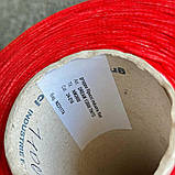 Пряжа шнурок бавовняний Dream Filpucci червоний корал неон, 100 грамів, фото 5