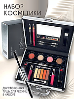 Набори декоративної косметики (Сріблястий + дзеркало), Косметика для юних красунь, THO