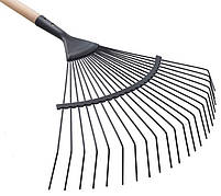 Граблі віялові My Garden металеві (насадка), 22 проволочних зуба, 215-2-22
