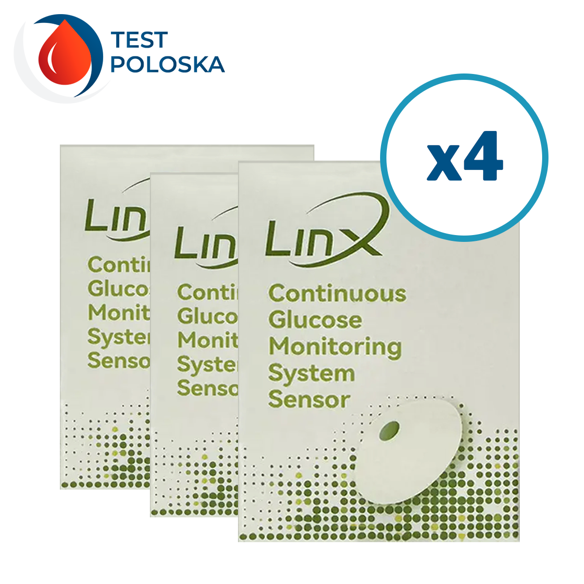 Сенсор LinX CGM (Лінкс) — Aidex X 4 уп.