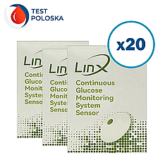 Сенсор LinX CGM (Лінкс) — Aidex X 20 уп.
