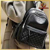 Трендовый женский кожаный рюкзак на каждый день Городской рюкзак из натуральной кожи для девушек TidinBag