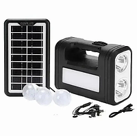 Настільні ліхтарі Ліхтарик-станція зарядна від сонячної батареї Ліхтар з сонячною панеллю Портативний сонячне освітлення