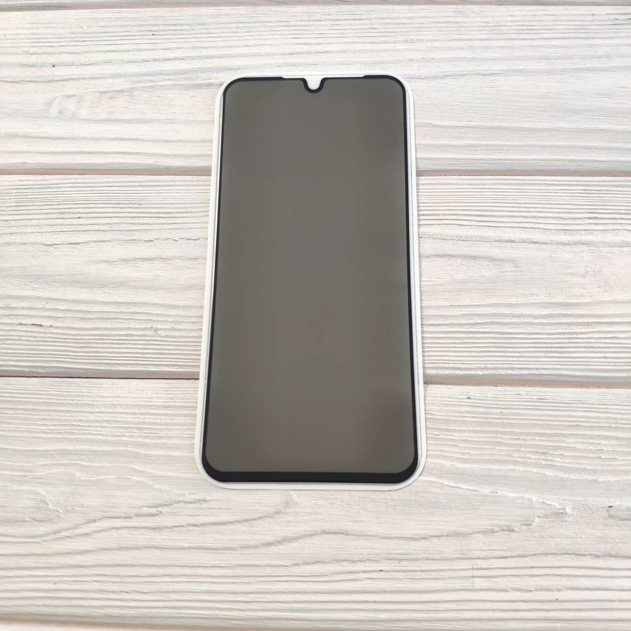 Захисне скло Антишпигун Samsung Galaxy A17 / A175 Full Glue Чорне