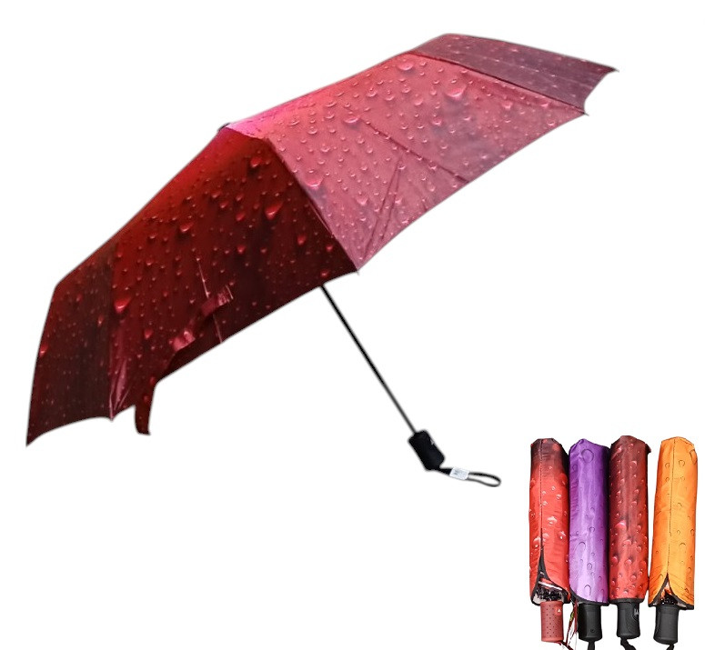 Парасоля жіноча Grunhelm напівавтомат UAO-0911ZT-44GW, фото 1