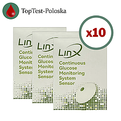 Сенсор LinX CGM (Лінкс) — Aidex X 10 уп.
