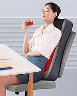 Масажер подушка для шиї, спини, плечей, всього тіла. Збільшені масажні ролики для шиї!