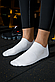 Шкарпетки чоловічі для бігу та трекінгу For Surveyors 39-43 білий, фото 6