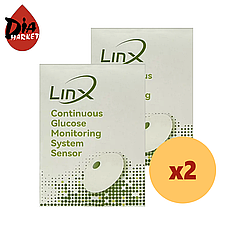 Сенсор LinX CGM (Лінкс) — Aidex X 2 уп.