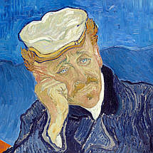 Картина на полотні "Вінсент ван Гог, Портрет доктора Гаше, Vincent van Gogh, Dr. Gachet", 60×48см, фото 6