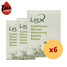 Сенсор LinX CGM (Лінкс) — Aidex X 6 уп.