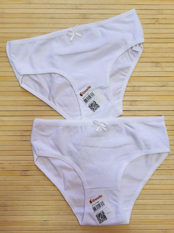 Білі трусики "Donella" для дівчат 8/9 років; Гурт. Туреччина, фото 1