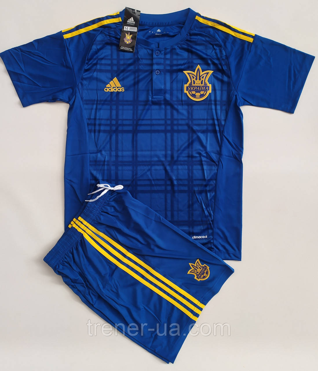 Форма футбольна доросла Україна синя, розмір M, XL., фото 1