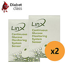 Сенсор LinX CGM (Лінкс) — Aidex X 2 уп.