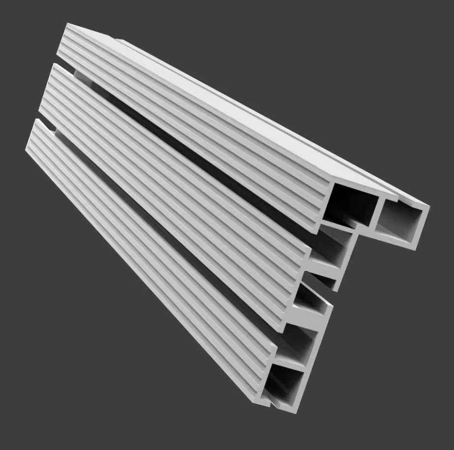 Алюмінієвий T-Track профіль 400×75 мм для фрезерного столу та напрямних. Паралельний упор.