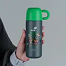 Термос Kite Ninja Turtles 480 мл сірий NT25-312, фото 2