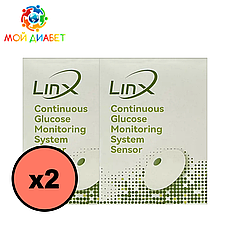 Сенсор LinX CGM (Лінкс) - Aidex X 2 уп.