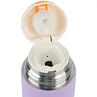 Термос Kite Studio Pets 480 мл фіолетовий SP25-312, фото 5