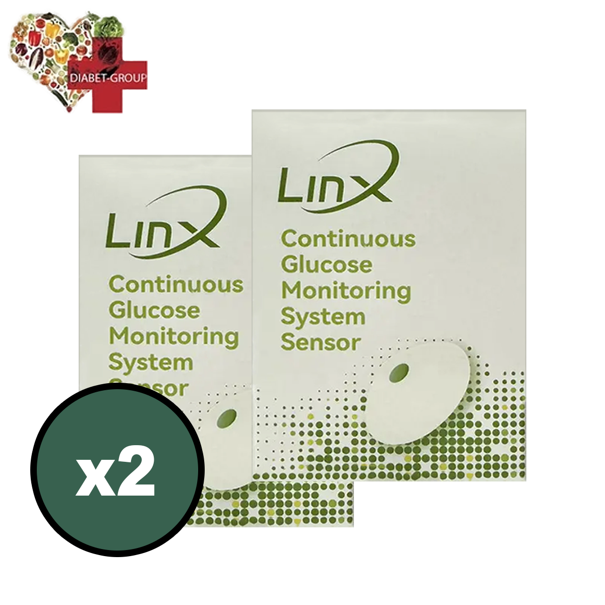 Сенсор LinX CGM (Лінкс) — Aidex X 2 уп.