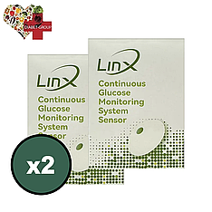 Сенсор LinX CGM (Лінкс) — Aidex X 2 уп.