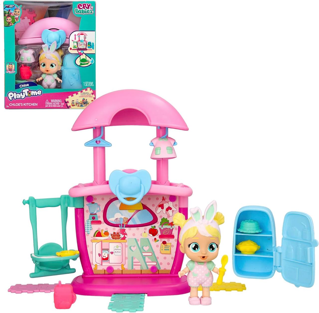 Ігровий набір Край Бебі Кухня Хлої Cry Babies Playtime Chloe's Kitchen Playset
